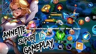 Annette suport gameplay 💥 | Full magic |pro lokal | Aov |Arena of valor