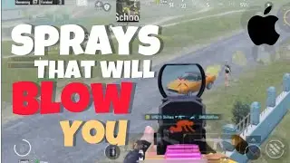 iPhone 13 Sprays that will Blow You😱 || 60 FPS BGMI Sprays || Shivaco Gaming
