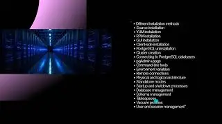 🚀learn postgreSQL DBA step by step with Linux,SQL,Cloud & real DBA skills💻