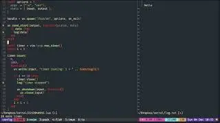 Neovim Libuv spawn #4 send input to shell command