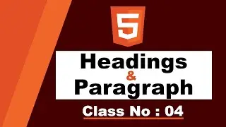 Heading and Paragraph in HTML in Urdu/Hindi | Course Online