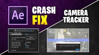 Fix Camera Tracker Crashed After Effects & 3D Camera Track Text Tutorial