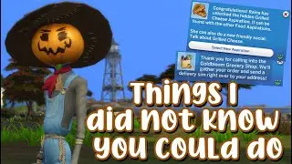 Things I did not know you could do in The Sims 4...