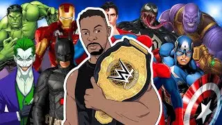 I Put These Superheroes in The WWE!
