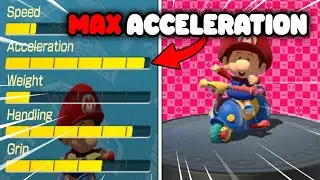 How Good Is Max Acceleration? | Mario Kart 8 Deluxe