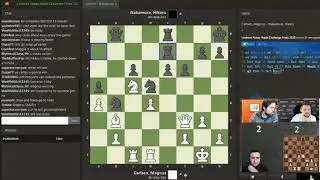 Partida completa - ARMAGEDON !!! Hikaru Nakamura ELIMINA a Magnus Carlsen