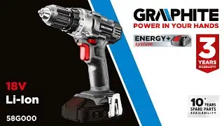 GRAPHITE  58G000  Energy+  Wiertarko-wkrętarka
