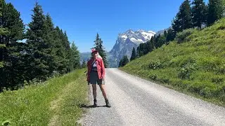 Switzerland!🇨🇭The Alps! / Из Гриндельвальда до Клайне Шайдегг! 11.07.2023 День 14. Часть 2. #travel