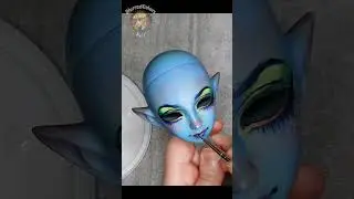 👽 💗Alien Love #repaint #bjd #shorts