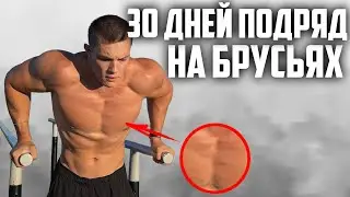 I DID PUSH-UPS ON THE BARS FOR 30 DAYS IN A ROW, AND THIS IS WHAT HAPPENED!