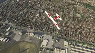Spinning in Microsoft Flight Simulator