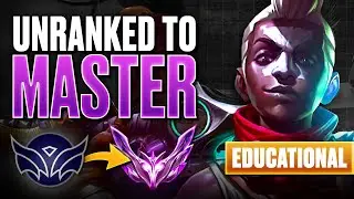 EDUCATIONAL Unranked to Masters on EKKO | How to Play Ekko Guide