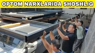 ТЕМИР ДАРВОЗА НАРХЛАРИ АРЗОНЛАДИ 1-ҚЎЛ ЦЕХ НГ АРЗОН ДАРВОЗАЛАР 2023