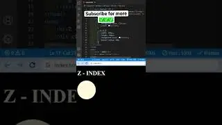 Circle drawing | Html, Css and vs code short tutorial . #webdesign #webdevelopment #css #html