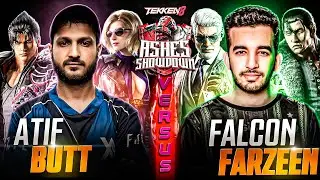 HYPE MATCH😱 - Ashes Showdown - Atif Butt (Nina, Jin) VS Farzeen (Dragunov, Victor) | Top 8 FT - 5 |