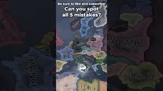 HOI4 SPOT All 5 Mistakes! #shorts #hoi4