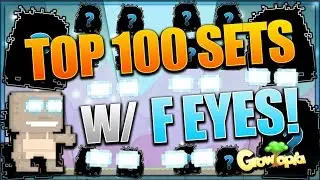 Growtopia - Top 100 Sets With Focused Eyes