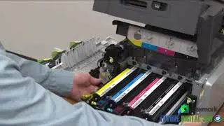 Lexmark XC2132 Replacing the Imaging unit