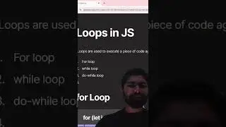 Loop in Javascript  