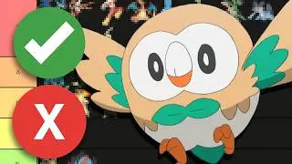 Ranking EVERY Starter Pokémon