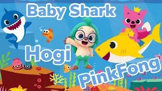 Pinkfong Baby Shark original song and remix with Hogi | Educational app for Kids