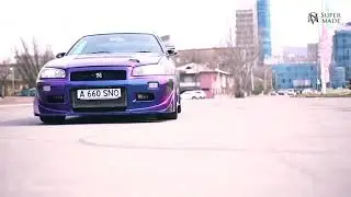 Nissan skyline GTR R 34 720p