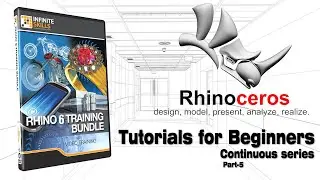 Rhino Tutorials for beginners | Rhinoceros 3D | Part 5 | Line Command (Vertical to CPlane)