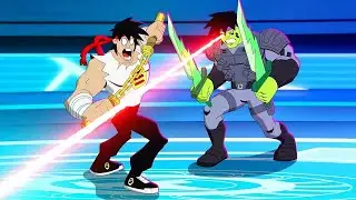 The Glitch Is On? | Akedo Ultimate Arcade Warriors | Power Storm | Cartoons For Kids
