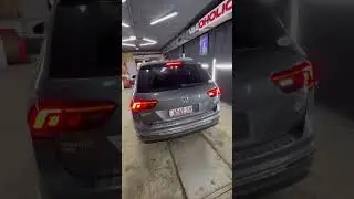 Американский VW Tiguan Европейские фонари. #passat #tiguan