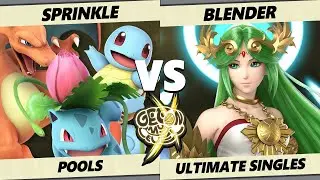 GOML X - Sprinkle (Pokémon Trainer) Vs. Blender (Palutena) Smash Ultimate - SSBU