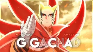 Naruto Gigachad🗿🔥 -『 GigaChad Theme 』😈 『Edit/AMV』Edit 4K!