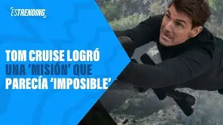 Tom Cruise realizó una increible acrobacia para Misión Imposible
