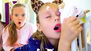 Настя снова превратилась в Малыша  Играю как Няня