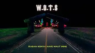 KUHAD x T-raj - Note ginne ( official visualiser ) | W.O.T.S