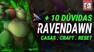 RAVENDAWN | CASAS, MONETIZAÇÃO, CRAFT, RESET e muito mais!!
