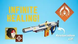 This Exotic Combo Gives you INFINITE RESTORATION! (Speaker's Sight Build)