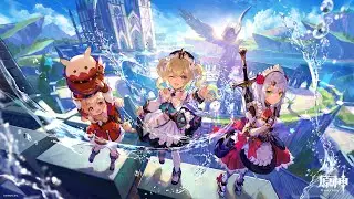 Hide And Seek Tag With Friends At 3 A.M. (Genshin Impact)
