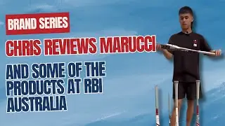 First week of the brand series Chris reviews Marucci and some of the products at RBI Australia