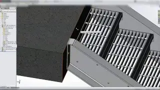 Solidworks Training - Tutorial:  Structural Steel Stairs Pt. 2 of 5 and CAD Files