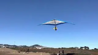 Demented Hang Glider Pilot!