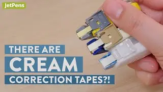 Japanese correction tapes match the exact colors of your paper! So satisfying 😍