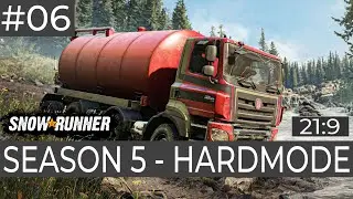 #06 - Holz für das Dorf Peddonskoye (Don - Hardmode) ★ Snowrunner Deutsch