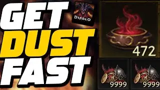 Best Methods To GET Dust For BLACKSMITH UPGRADES! | Diablo Immortal