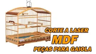 Peças Cortada na máquina corte a laser (GABARITO)  #Gaiola