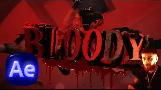 INSANE Halloween Bloody Text Effect In After Effects !