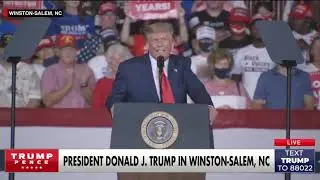 President Trump lists his goals for a Second Term