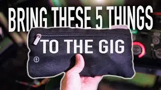5 Essential Items To Bring To The Gig