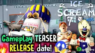 Ice Scream 7 first TEASER Release date!🔥 🛩️🍦 | Ice Scream 7 Trailer | Keplerians