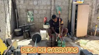 Aprenda a Treinar em Casa com Peso de Garrafas
