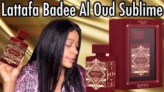 Lattafa Badee Al Oud Sublime Perfume Review | MiddleEastern Perfumes | My Perfume Collection